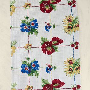 April Cornell Tea Towel Poppy Patch NWT